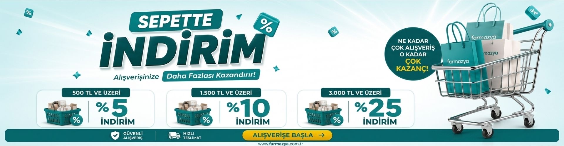 Yeni İndirim Kuponları Banner