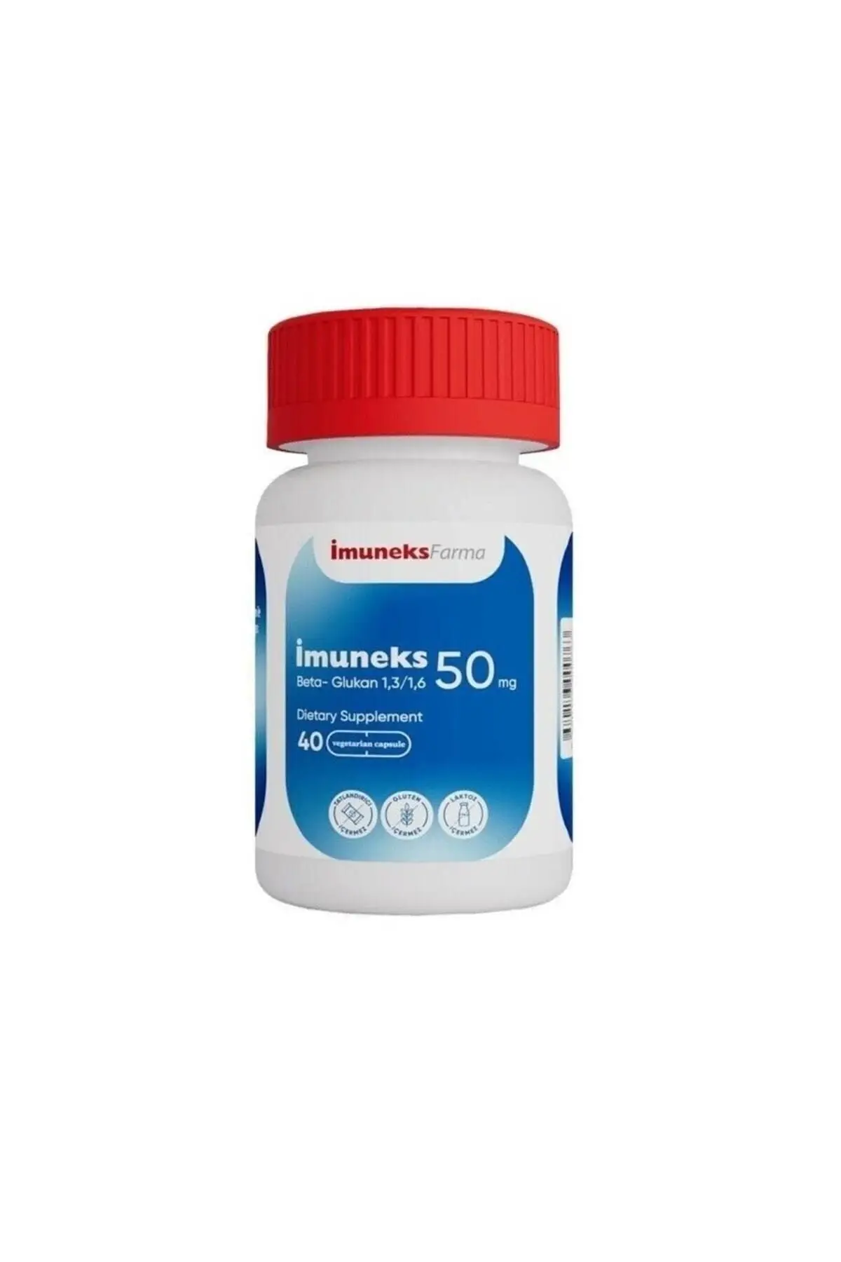 Imuneks Farma Imuneks Beta Glukan Iceren Kapsul 50 Mg 40 Kapsül