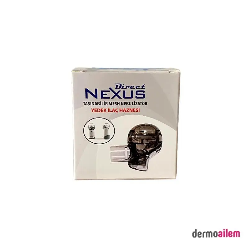 Direct Nexus Portatif Mesh Nebulizatör Yedek İlaç Haznesi
