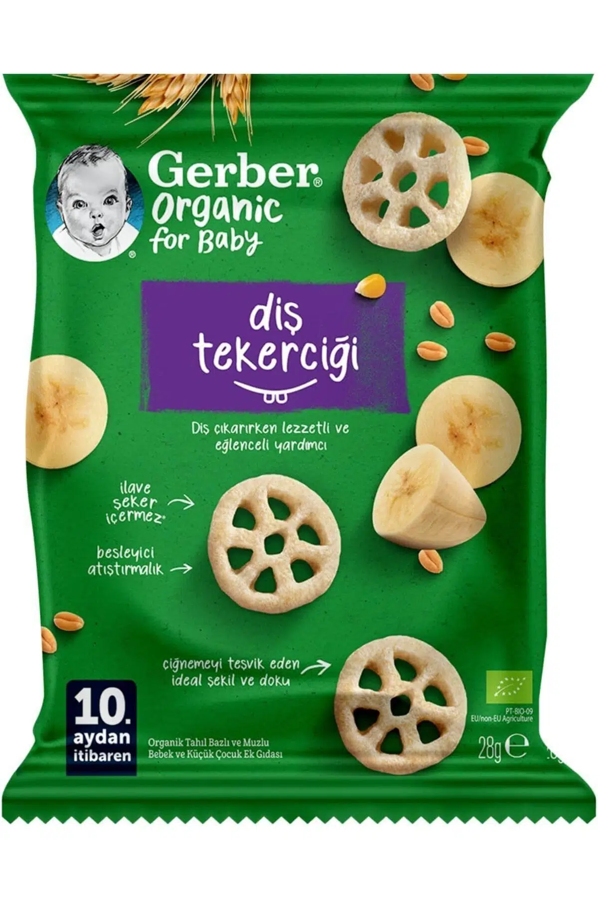 Gerber Organic Diş Tekerciği 28 gr