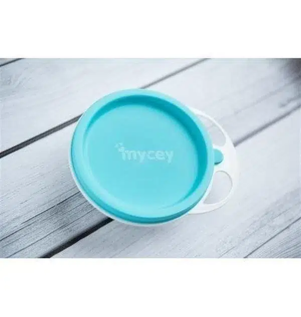 Mycey Mama Tabağı Kapaklı - Mavi