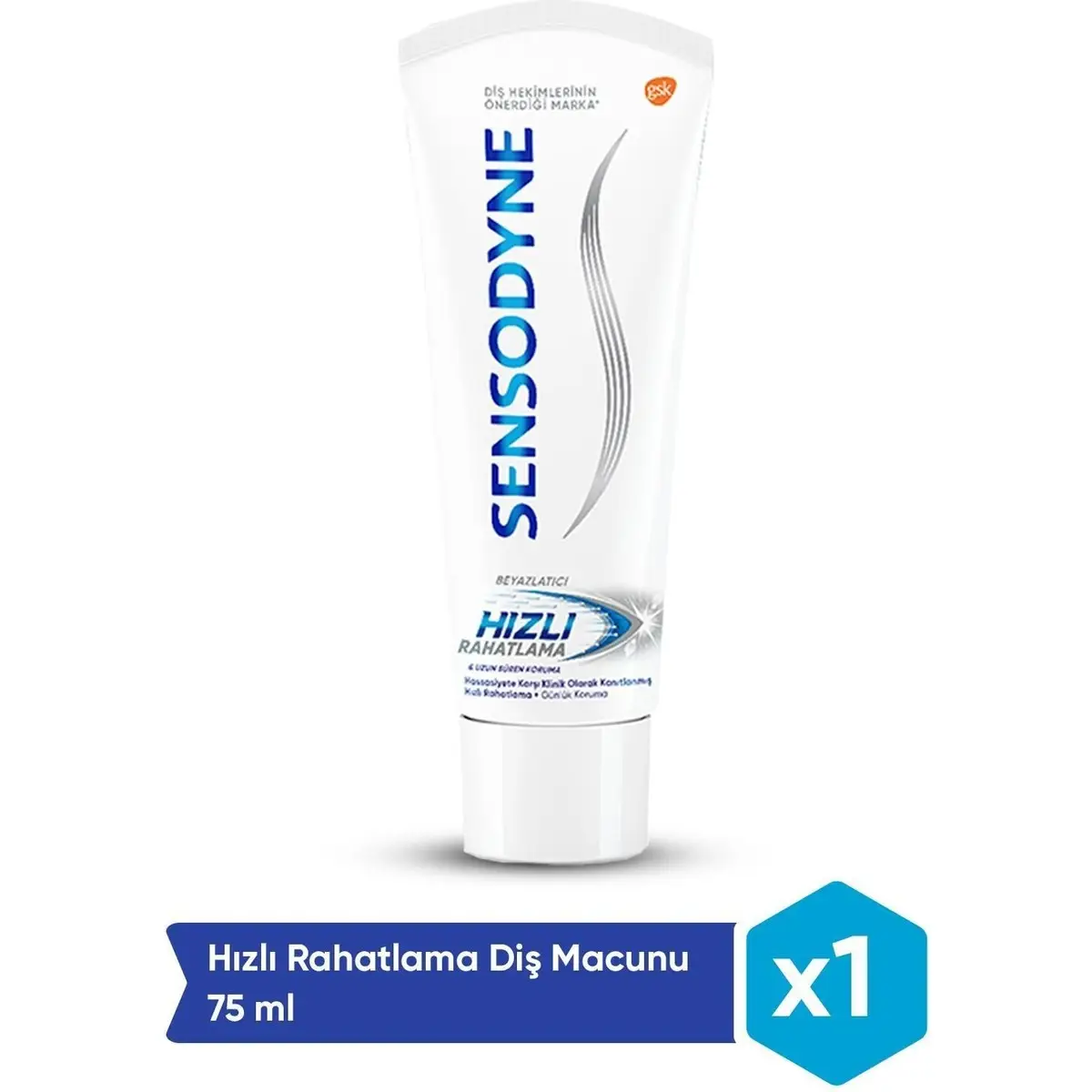 Sensodyne Hızlı Rahatlama Beyazlatıcı 75 ml