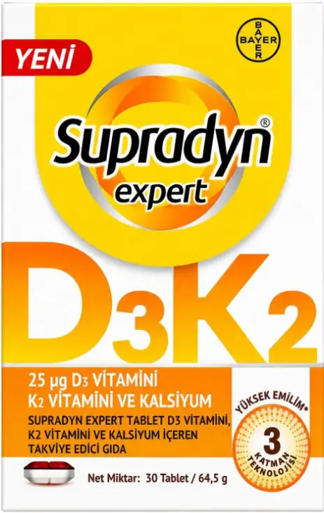Supradyn Expert D3K2 30 Tablet