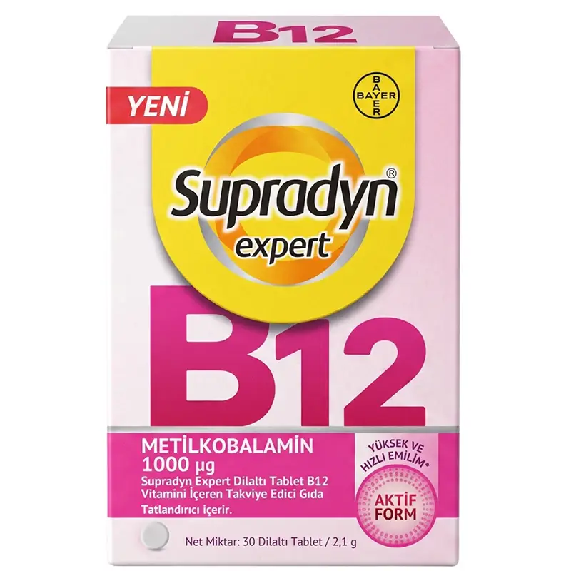 Supradyn Expert Vitamin B12 30 Tablet