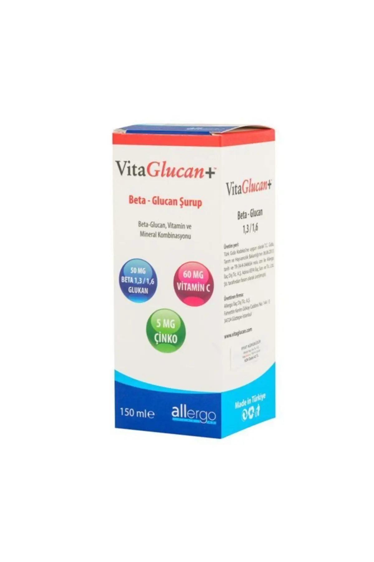 Vıtaglucan+ Surup 150 Ml Şışe