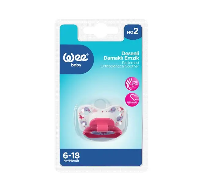 Wee Baby 834 Damaklı Emzik No: 2