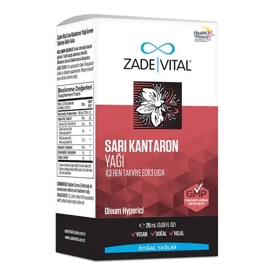 Zade Vital Sarı Kantaron Yağı 20 ml